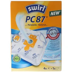 Swirl Staubsaugerbeutel PC87 (PC89/PC90) MicroPor Plus für Panasonic Staubsauger