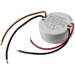 ChiliTec LED-Trafo KS-12R 12W, 3-45V= rund Ein 220-240V, Aus 350mA Konstantstrom