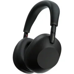 Sony WH1000XM6 Premium Noise Cancelling Wireless Over-Ear-Kopfhörer (Adaptive Noise-Cancelling, Freisprechfunktion, Hi-Res, Multi-Point-Verbindung, Noise-Cancelling, Transparenzmodus, Wireless-Audio-Streaming, integrierte Steuerung für Anrufe und Musik, A2DP Bluetooth, AVRCP Bluetooth, Bluetooth, HFP, HSP) schwarz