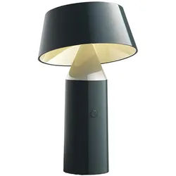 LED-Tischleuchte Bicoca Marset grau, Designer Christophe Mathieu, 22.5 cm