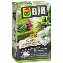 COMPO BIO Hecken, Bäume u. Sträucher Dünger mit Schafwolle 2 kg