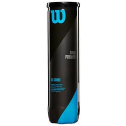 Wilson Tennisball Tour Premier All Court 4 Pack Dose - Tennisball gelb