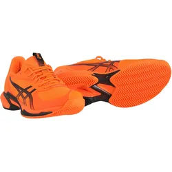 Asics Tennisschuhe Solution Speed FF 3 Clay/Sandplatz/Leichtigkeit 2025 orange/schwarz Herren