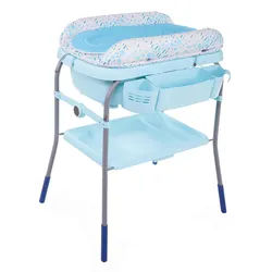 Chicco Babybadewanne , Blau , Kunststoff , 63.5x103x82 cm , Pflegen, Baden, Babybadewannen