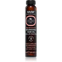 HASK Monoi Coconut Oil Beauty-Öl für glänzendes und geschmeidiges Haar 18 ml