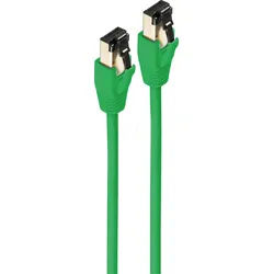 SHVP BS08-41073 - Patchkabel, Cat.8.1, F/FTP PIMF, grün, 10 m