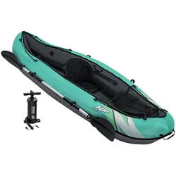 Bestway Kajak Ventura Elite X1 , Grün , Metall, Kunststoff , 86x40x280 cm , Freizeit & Co, Pools & Wasserspaß, Schlauchboote & Kajaks