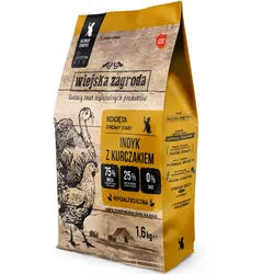 Wiejska Zagroda Pute mit Huhn für Kätzchen 1,6kg