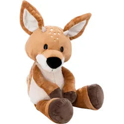 Nici Kuscheltier Forest Friends, Rehbock René Roebuck, 50 cm schlenkernd, enthält recyceltes Material braun