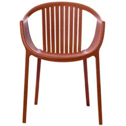 Sessel Tatami Pedrali rot, Designer Pocci & Dondoli, 58x78x61.5 cm