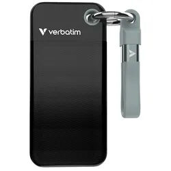 VERBATIM Externe SSD Pocket 1TB schwarz-grau