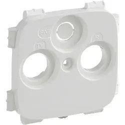 LegrandValena Allure, Abdeckung für TV+R-SAT, 30mm Hirschmann (ultraweiß)