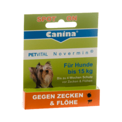 PETVITAL Novermin flüssig f.Hunde bis 15 kg 2 ml