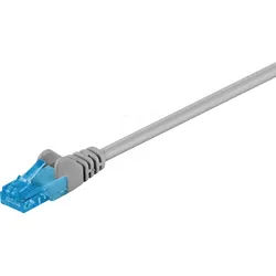 GOOBAY 55417 - Cat.6a U/UTP Patchkabel, CU, grau, 0,25 m