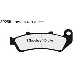 NISSIN Bremsbeläge auf der Straße / Off-Road Sintermetall - 2P-258ST