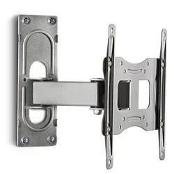 Mid.you Tv-Wandhalter , Silberfarben , Metall , 27.8x22.6x9.6 cm , Wohnzimmer, TV Möbel, TV-Wandhalterung