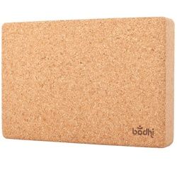 bodhi Schulterstandplatte Block (Natur Kork) 1 St braun