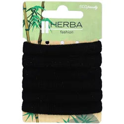 Herba Fashion Élastique à cheveux Ø5cm Noir