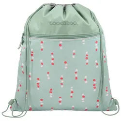 coocazoo Sporttasche coocazoo Turnbeutel, Dancing Dots grün