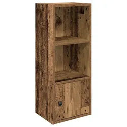 vidaXL Bücherregal Bücherregal Altholz-Optik 31x24x77 cm Holzwerkstoff, 1-tlg.