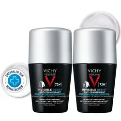 Vichy Homme Deodorant Roll-On Anti-Transpirant 72h Doppelpack