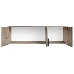 Raumhirsch Furniture Kleiderschrank Aufsatzschrank, Schrankaufsatz, Erweiterung für Kleiderschrank (Maße: 136 x 40 x 53,6 cm (2 Türen, viel Stauraum) kompakte Bauweise, geeignet für verschiedene Räume 136 cm x 40 cm x 54 cm
