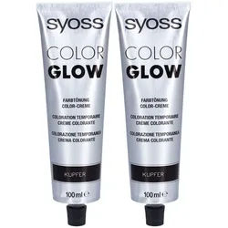 Syoss ColorGLOW Pflege-Coloration Ton-in-Ton Kupfer intensiver Glanz