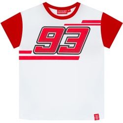 GP-Racing 93 Contrast Sleeves Kinder T-Shirt, weiss-rot, Größe 2 - 3