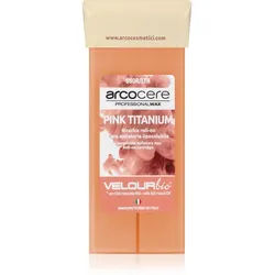 Arcocere Professional Wax Pink Titanium Epilierwachs roll-on Ersatzfüllung 100 ml