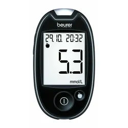 Beurer Blutzuckermessgerät GL 44 mmol/L Teststreifen 1 St