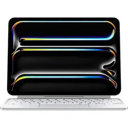 APPLE MWR03D/A Magic iPad Pro 11" (M4) German, Tastatur, Weiß