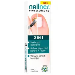 Nailner 2 in 1 Nagelpilz Pinsellösung für gesündere, hellere Nägel Lösung 5 ml 5 ml Lösung