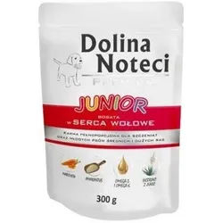 Dolina Noteci PREMIUM Junior reich an Rindfleischherzen 300g