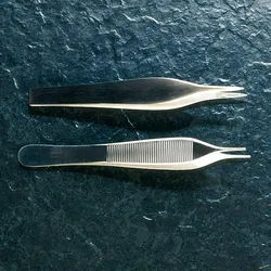 SERVOPRAX Adson anatomische Pinzette 125 mm 1 Stück