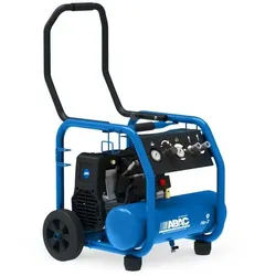 ABAC PORTABLE ROLLCAGE OS20P - Schallgedämpfter, ölfreier, einphasiger elektrischer Luftkompressor - Motor 2 HP - 9 lt