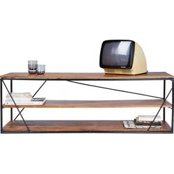 SIT Lowboard T-NEST SHELF LOW, niedriges Regal, auch als TV-Lowboard nutzbar beige|schwarz