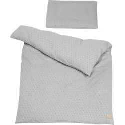 Roba Kinderbettwäsche Lil Planet 100x135 cm grau , Grau , Textil , Rechteckig , 100x135 cm , Gots , Schlaftextilien, Bettwäsche, Kinderbettwäsche