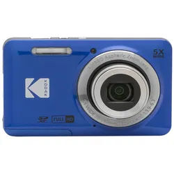 Kodak PixPro FZ55 - Interner Speicher 63MB, schwarz Kompaktkamera (5x opt. Zoom, 5-facher optischer Zoom und 28-mm-Weitwinkel) blau