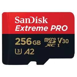 SANDISK MicroSD-Card Extreme Pro 256GB
