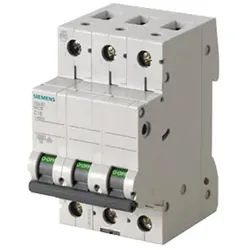 SiemensLeitungsschutzschalter, 6A, B, 3pol