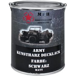 MFH - Max Fuchs Army Farbdose 1 Liter matt schwarz