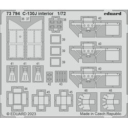 Eduard C-130J interior 1/72 ZVEZDA