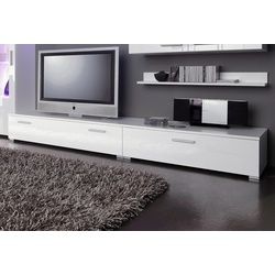 TV-Board »Flame«, Breite 90 cm oder 120 cm, weiß, Sideboards, 779765-0 B: 90 cm