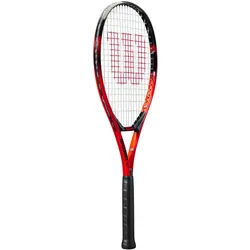 Wilson Kinder-Tennisschläger Pro Staff Precision 25in (9-12 Jahre) 2023 rot - besaitet