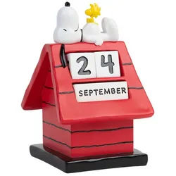 Grupo Erik ewige Kalender Peanuts 3D Ewiger Kalender Snoopy Hundehütte