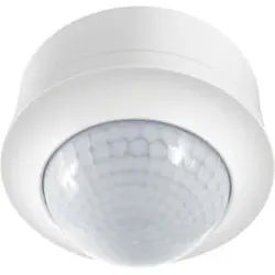 ESYLUX Decken-Präsenzmelder ws EB, 360 Grad, 24m PD-C360i/24DUOplusSM
