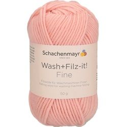 Schachenmayr Bastelfilz Wash + Filz it, 100 m rosa