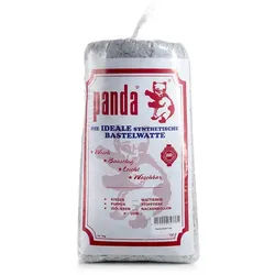 Stofferia Stoff Füllwatte Panda bunt 1Kg, Meterware