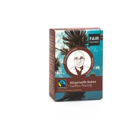 Fair Squared Coconut Body Soap Peeling 80 g
