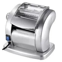 Imperia PastaPresto Gourmet Silbergrau - Elektrische Nudelmaschine aus Edelstahl